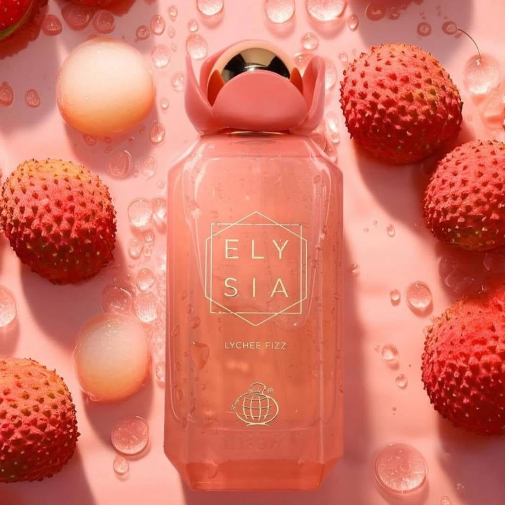Elysia Lychee Fizz by Fragrance World for women Authentic