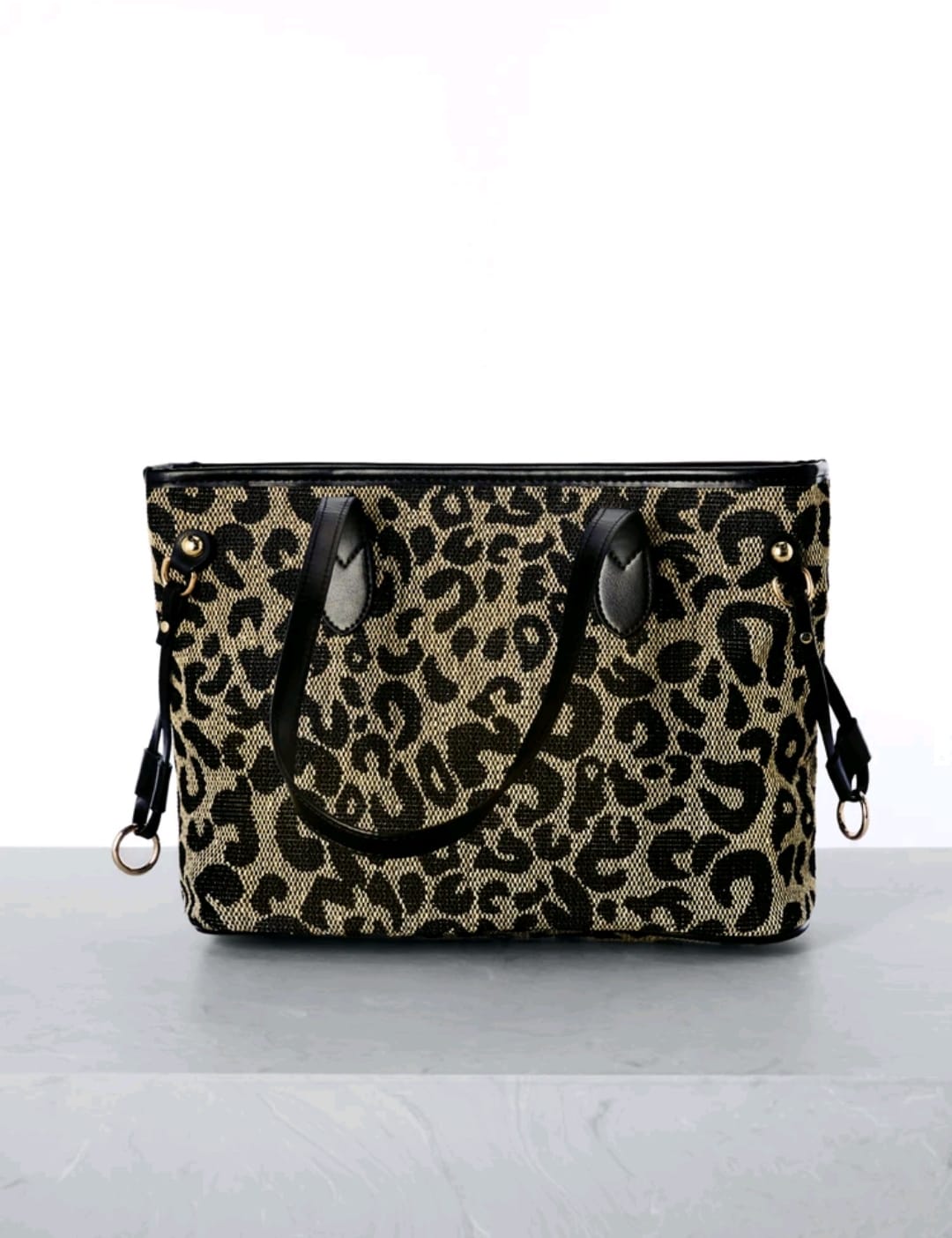 Leopard Print Handbag
