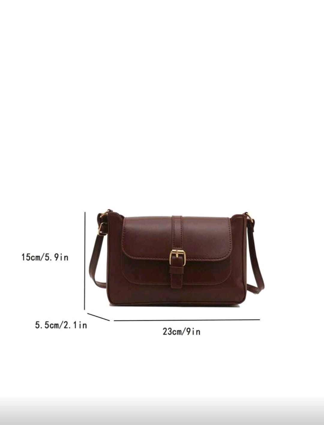 Burgundy Brown Handbag
