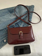 Burgundy Brown Handbag