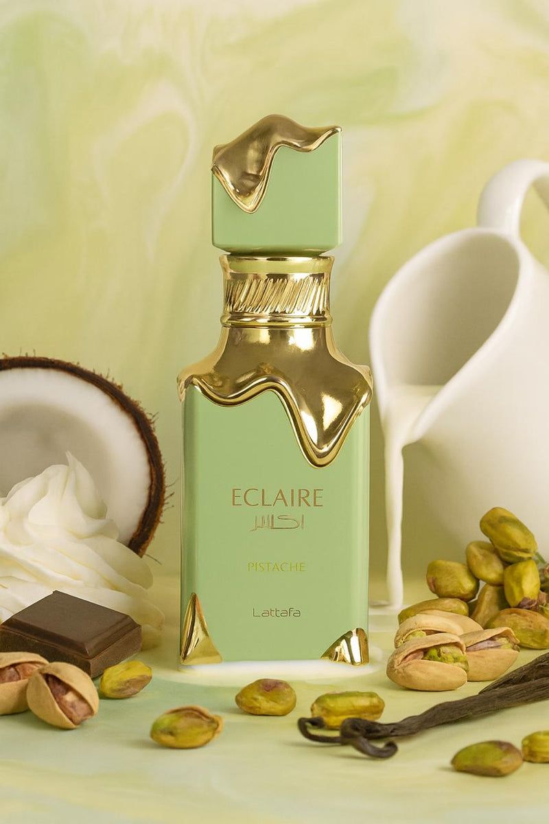 Eclaire Pistache by Lattafa Eau De Parfum 100ml for women and men A Grade Replica