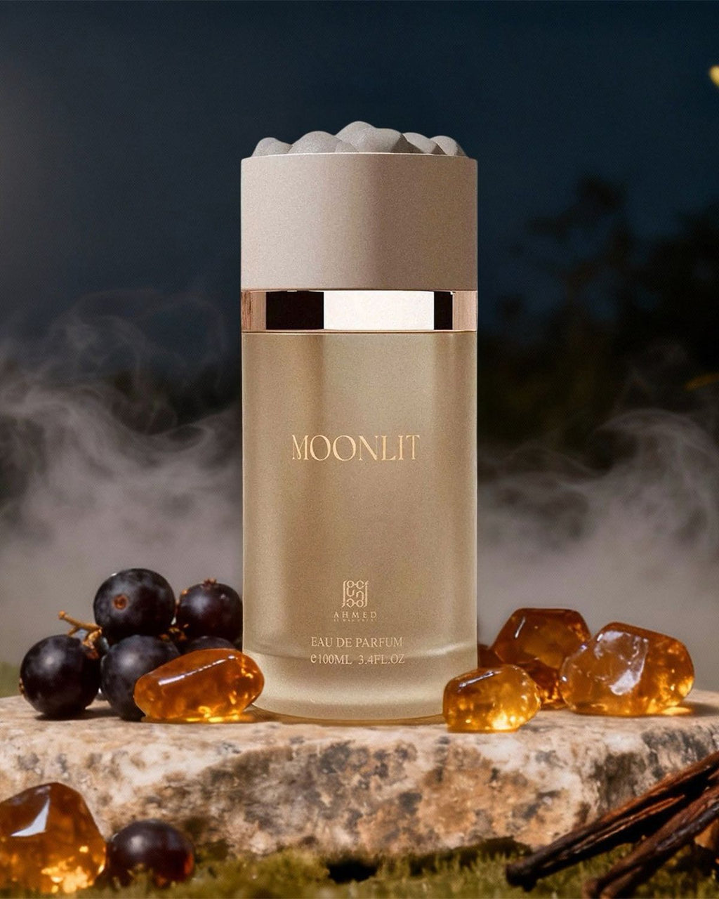 Moonlit by Ahmed AI Maghribi Eau De Parfum 100 for women Authentic